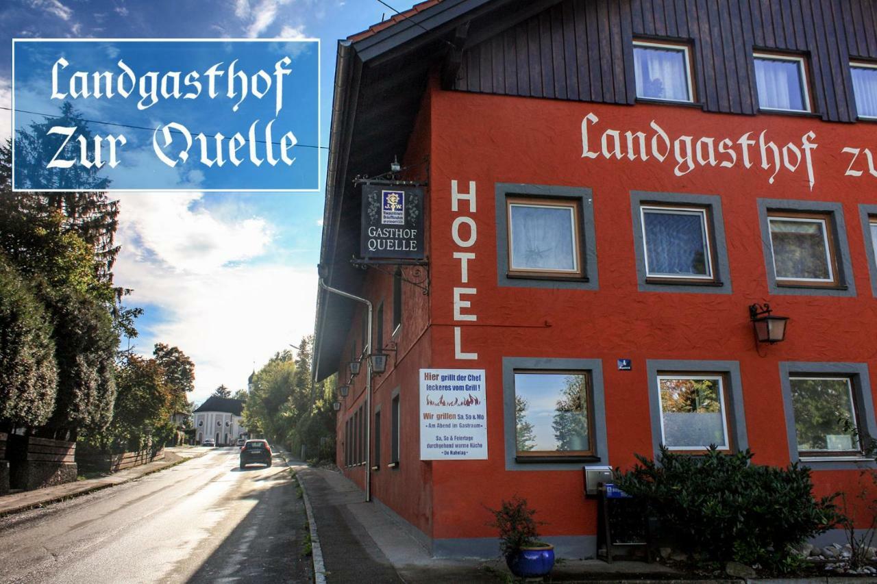 Landgasthof Zur Quelle Seeshaupt Dış mekan fotoğraf